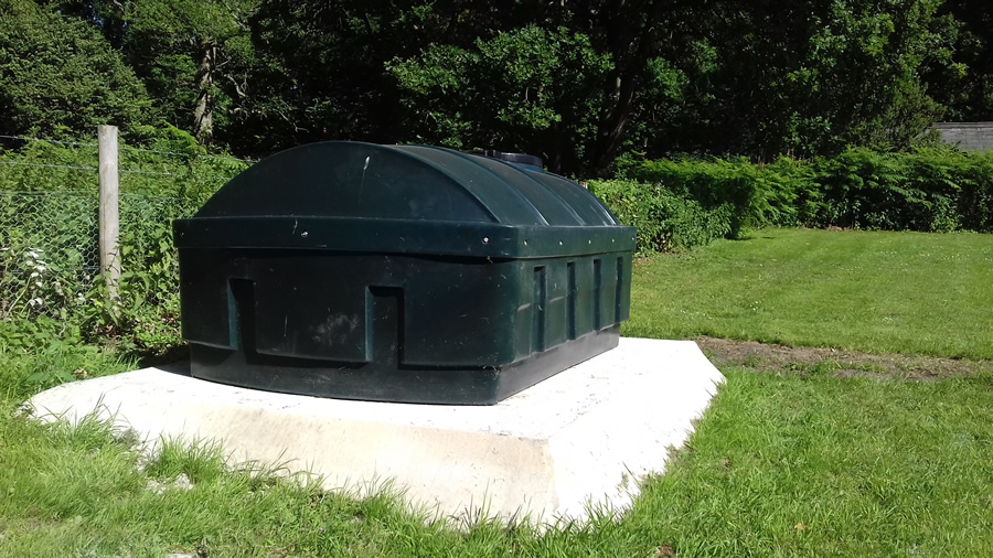 New Oil Tank Installation